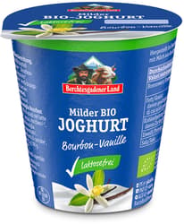Berchtesgadener Land Organic Bourbon Vanilla Yoghurt 3.9% lactose-free