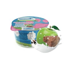 Cold & Dog Frozen Joghurt – Hundeeis mit Hähnchen-Leberwurst & Apfel