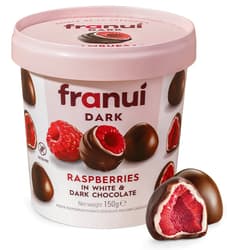 Franui Himbeer-Eiskonfekt Zartbitter