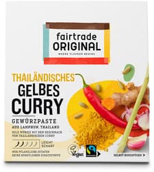 Fairtrade Original Thai Gelbe Currypaste Leicht Scharf