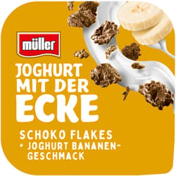 Müller Yoghurt with the Corner Chocolate Flakes