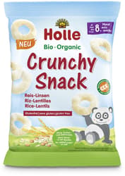 Holle BIO-Crunchy Snack Reis Linsen