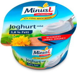 Minus L Joghurt mild 3,8% Fett laktosefrei