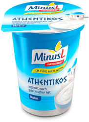 Minus L Greek style yoghurt lactose free