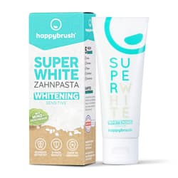 happybrush SuperWhite + Protect Zahnpaste