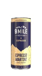 9 MILE Vodka Premix Espresso Martini 0,2l (EINWEG)