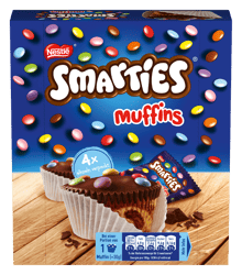 Nestlé Smarties Mini Muffins 4x30g