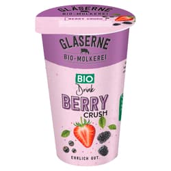 Gläserne Molkerei BIO Buttermilch Drink Berry Crush