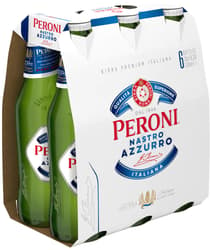 Peroni Nastro Azzurro 6x0,33 l (MEHRWEG)