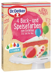 Dr. Oetker 4 Back & Speisefarben