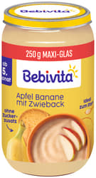 Bebivita BIO Apfel Banane mit Zwieback, ab dem 5. Monat