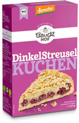 Bauckhof demeter Streuselkuchen Dinkel