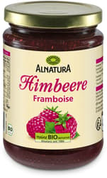 Alnatura organic fruit spread raspberry