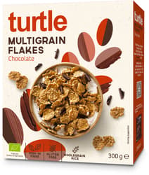 Turtle Organic Multigrain Flakes with Dark Chocolate