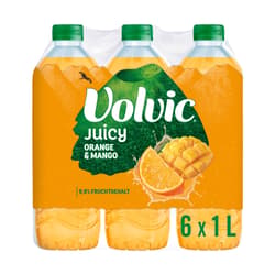 Volvic Juicy Orange-Mango 6x1,0 l PET (EINWEG)