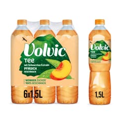 Volvic Tea Peach light 6x1,5 l PET (ONE WAY)