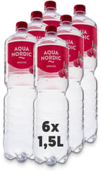 Aqua Nordic Kirsche 6x1,5 l PET (EINWEG)