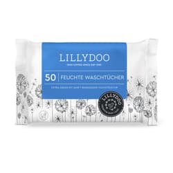 LILLYDOO Feuchte Waschtücher, 50 Stück