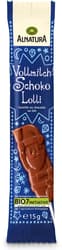 Alnatura chocolate milk lollipop