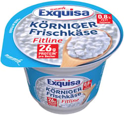 Exquisa körniger Frischkäse Fitline Natur