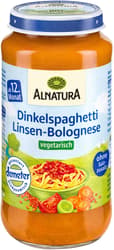 Alnatura BIO Dinkelspaghetti mit Linsenbolognese