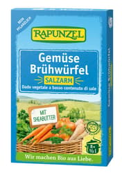Rapunzel BIO Gemüse-Brühwürfel salzarm, mit Bio-Hefe
