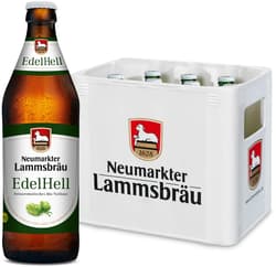 Lammsbräu BIO EdelHell crate 10x0,5 l (MOREWEG)
