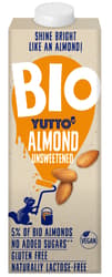 Yutto Organic Almond milk unsweetened 