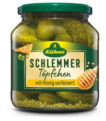 Kühne Schlemmertöpfchen Süsse Gürkchen