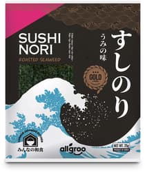 ALLGROO Nori Seetang, geröstet, für Sushi - Gold