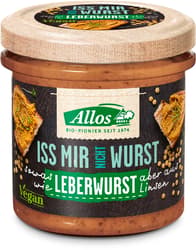 Allos BIO Aufstrich Iss mir nicht Wurst Leberwurst