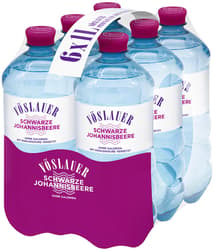 Vöslauer Flavour black currant 6x1,0 l PET (ONE WAY)