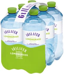 Vöslauer Flavour Lemongrass 6x1,0 l PET (ONE WAY)