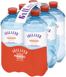 Vöslauer Flavour Mango 6x1,0 l PET (DISPOSABLE)