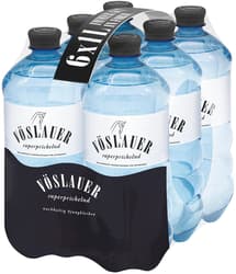Vöslauer Mineral Water super sparkling 6x1,0 l PET (ONE WAY)