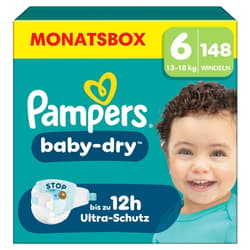 Pampers Baby Dry Gr.6 Extra Large 13-18kg Monthly Package