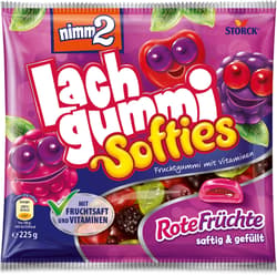 nimm2 Lachgummi Softies Rote Früchte