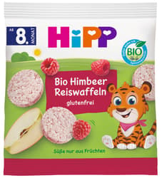 HiPP Raspberry Rice Cakes from 8 months of age