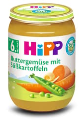 HiPP Buttergemüse mit Süßkartoffeln ab 6. Monat