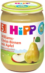 HiPP Bio Williams-Christ-Birnen mit Apfel ab 5. Monat