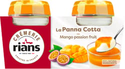 Rians Panna Cotta Mango/Passionfruit