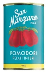 The pomodoro is very good San Marzano tomatoes