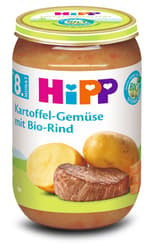 HiPP Potato Vegetables with Organic Beef from 8 months of age
