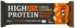 Roobar Protein bar with peanuts covered with chocolate
