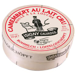 Isigny Camembert Calvados mit Rohmilch