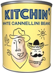 Kitchin weiße Cannellini Bohnen
