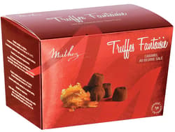 Mathez Schokotrüffel Praline Karamell und gesalzene Butter