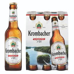 Krombacher Pils Alkoholfrei 6x0,33 l (MEHRWEG)