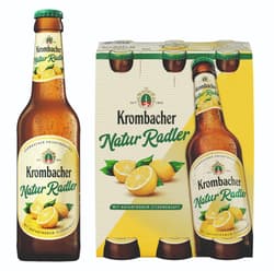 Krombacher NaturRadler 6x0,33 l (MEHRWEG)