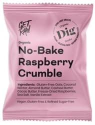 Dig BIO No-Bake Raspberry Crumble glutenfrei